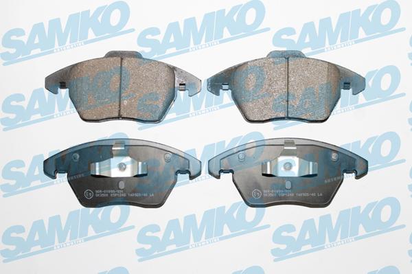 Samko 5SP1248 - Kit pastiglie freno, Freno a disco autozon.pro