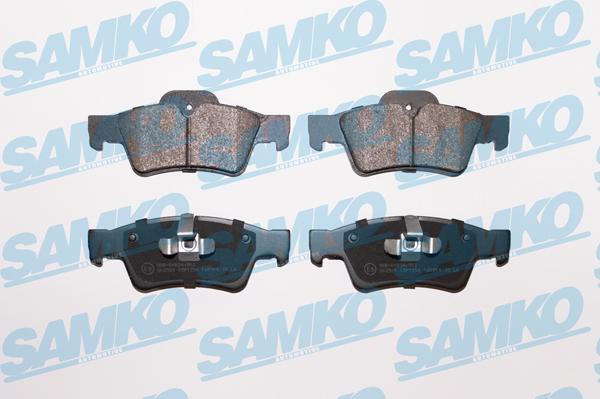 Samko 5SP1254 - Kit pastiglie freno, Freno a disco autozon.pro