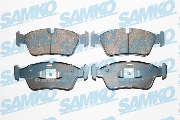 Samko 5SP1250 - Kit pastiglie freno, Freno a disco autozon.pro