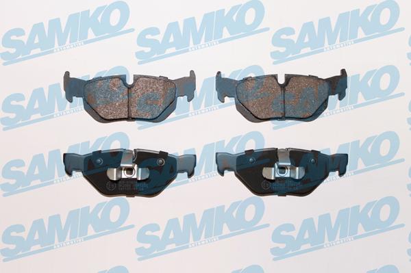 Samko 5SP1252 - Kit pastiglie freno, Freno a disco autozon.pro