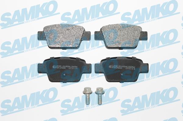 Samko 5SP1269 - Kit pastiglie freno, Freno a disco autozon.pro