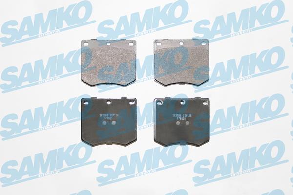 Samko 5SP126 - Kit pastiglie freno, Freno a disco autozon.pro