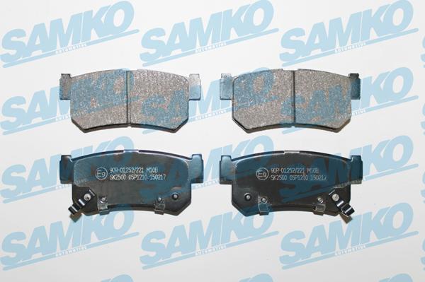 Samko 5SP1210 - Kit pastiglie freno, Freno a disco autozon.pro