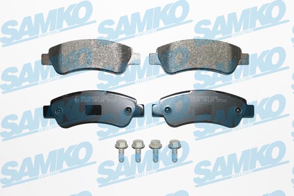 Samko 5SP1289 - Kit pastiglie freno, Freno a disco autozon.pro