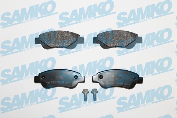 Samko 5SP1235 - Kit pastiglie freno, Freno a disco autozon.pro