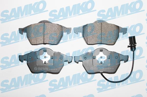 Samko 5SP1238 - Kit pastiglie freno, Freno a disco autozon.pro