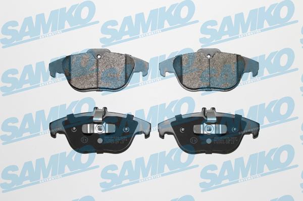 Samko 5SP1274 - Kit pastiglie freno, Freno a disco autozon.pro