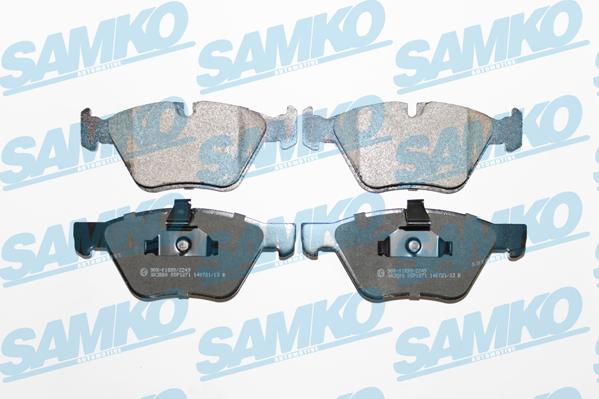 Samko 5SP1271 - Kit pastiglie freno, Freno a disco autozon.pro