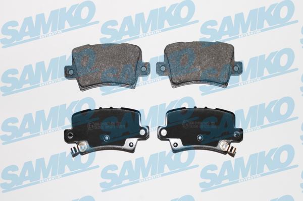 Samko 5SP1273 - Kit pastiglie freno, Freno a disco autozon.pro