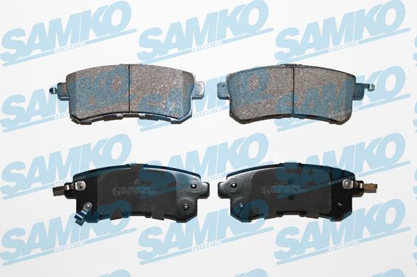 Samko 5SP1798 - Kit pastiglie freno, Freno a disco autozon.pro