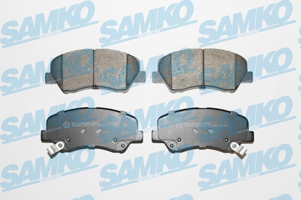 Samko 5SP1744 - Kit pastiglie freno, Freno a disco autozon.pro