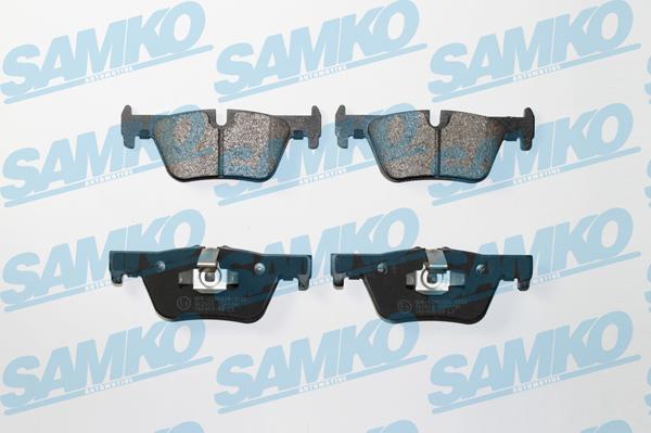 Samko 5SP1741 - Kit pastiglie freno, Freno a disco autozon.pro