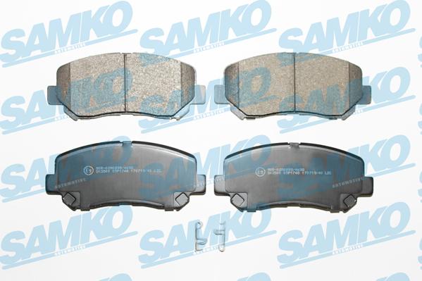 Samko 5SP1748 - Kit pastiglie freno, Freno a disco autozon.pro