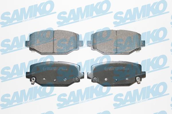 Samko 5SP1747 - Kit pastiglie freno, Freno a disco autozon.pro