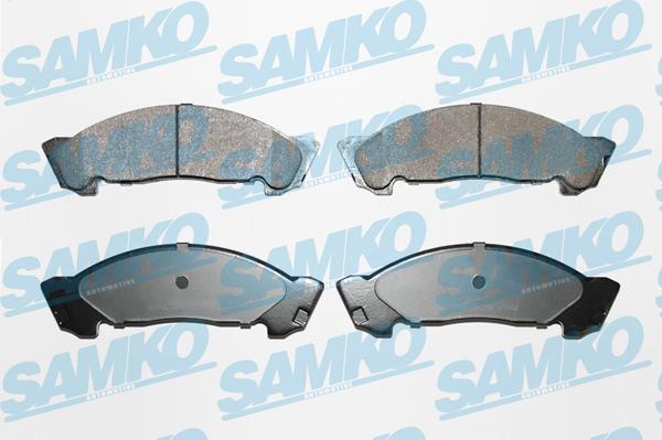 Samko 5SP1750 - Kit pastiglie freno, Freno a disco autozon.pro