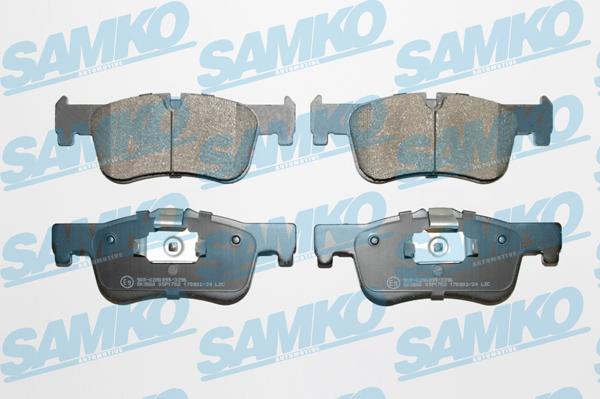 Samko 5SP1752 - Kit pastiglie freno, Freno a disco autozon.pro