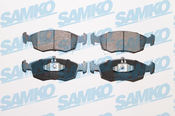 Samko 5SP1766 - Kit pastiglie freno, Freno a disco autozon.pro