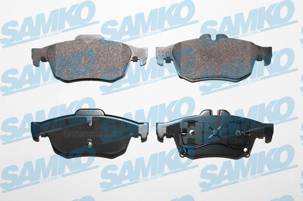 Samko 5SP1761 - Kit pastiglie freno, Freno a disco autozon.pro