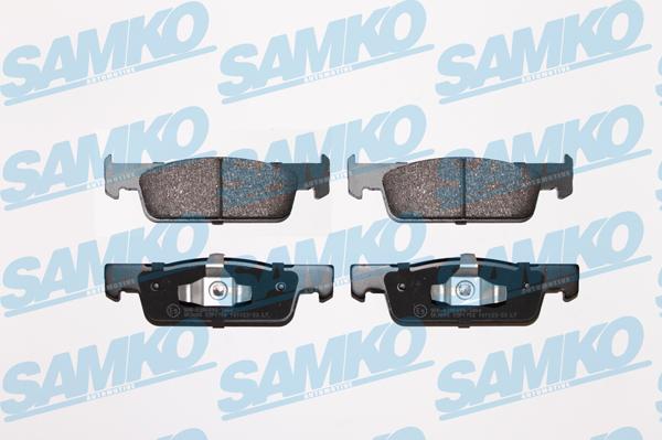 Samko 5SP1702 - Kit pastiglie freno, Freno a disco autozon.pro