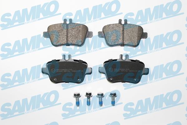 Samko 5SP1782 - Kit pastiglie freno, Freno a disco autozon.pro