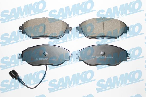 Samko 5SP1734 - Kit pastiglie freno, Freno a disco autozon.pro