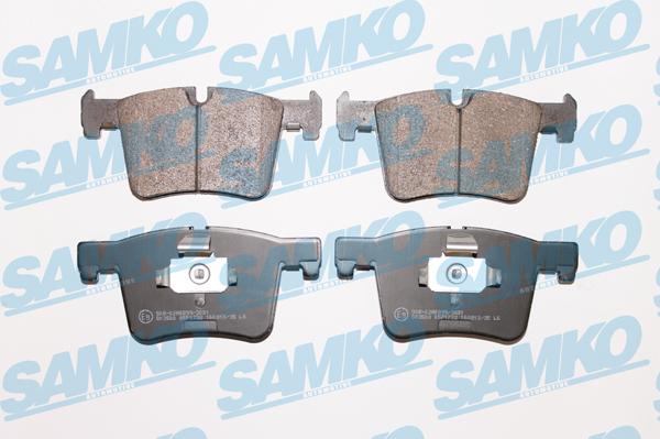 Samko 5SP1732 - Kit pastiglie freno, Freno a disco autozon.pro