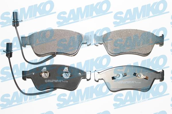 Samko 5SP1772 - Kit pastiglie freno, Freno a disco autozon.pro