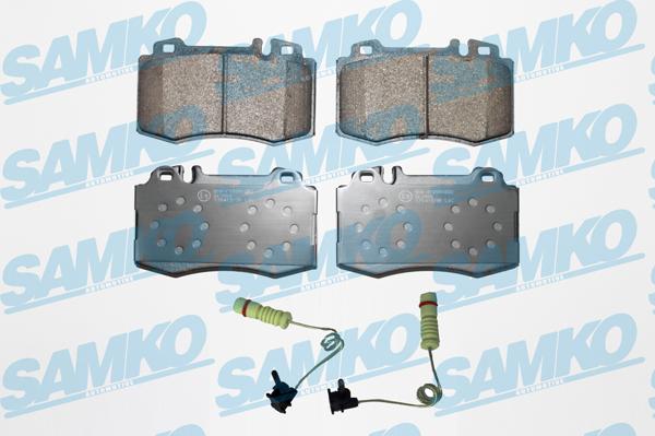 Samko 5SP899B - Kit pastiglie freno, Freno a disco autozon.pro