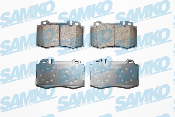 Samko 5SP849 - Kit pastiglie freno, Freno a disco autozon.pro