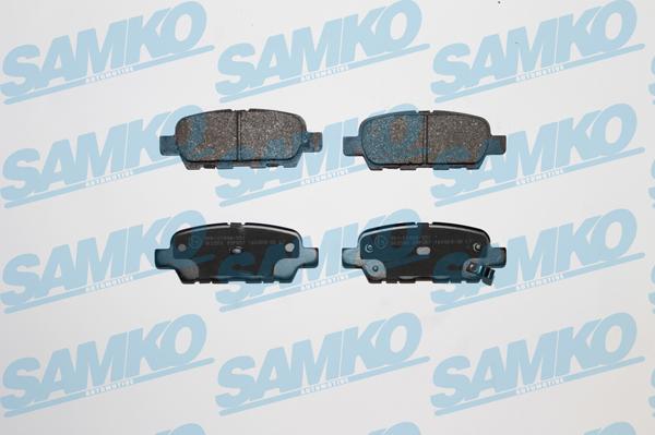 Samko 5SP857 - Kit pastiglie freno, Freno a disco autozon.pro