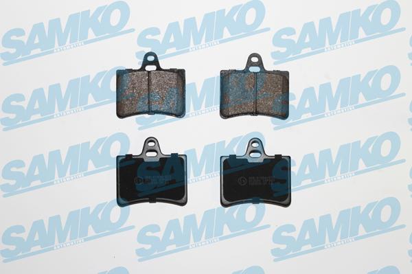 Samko 5SP800 - Kit pastiglie freno, Freno a disco autozon.pro