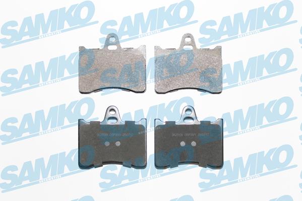 Samko 5SP391 - Kit pastiglie freno, Freno a disco autozon.pro