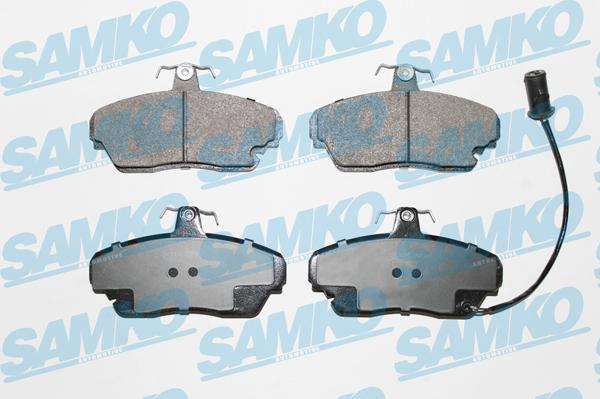 Samko 5SP340 - Kit pastiglie freno, Freno a disco autozon.pro