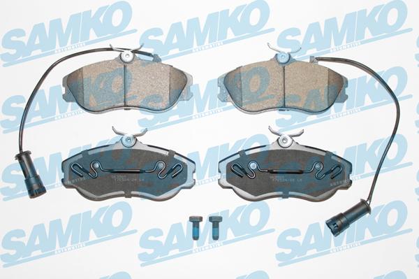 Samko 5SP350 - Kit pastiglie freno, Freno a disco autozon.pro