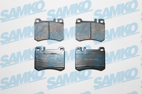 Samko 5SP361 - Kit pastiglie freno, Freno a disco autozon.pro