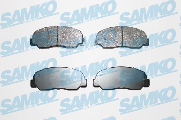 Samko 5SP314 - Kit pastiglie freno, Freno a disco autozon.pro