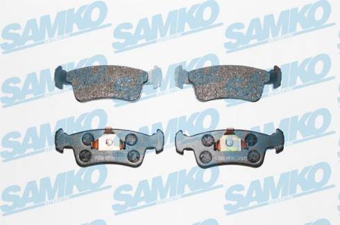 Samko 5SP311 - Kit pastiglie freno, Freno a disco autozon.pro