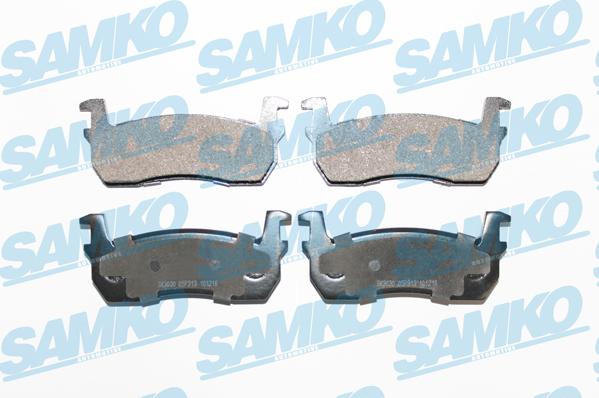 Samko 5SP313 - Kit pastiglie freno, Freno a disco autozon.pro