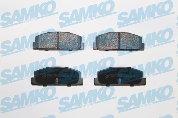 Samko 5SP336 - Kit pastiglie freno, Freno a disco autozon.pro