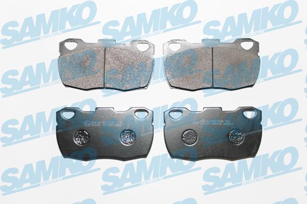 Samko 5SP332 - Kit pastiglie freno, Freno a disco autozon.pro