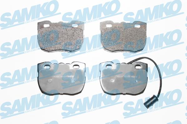 Samko 5SP324 - Kit pastiglie freno, Freno a disco autozon.pro