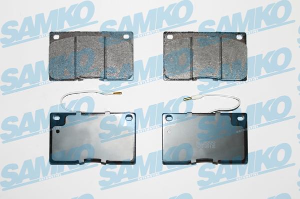 Samko 5SP372 - Kit pastiglie freno, Freno a disco autozon.pro