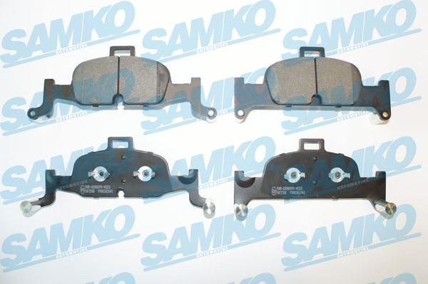 Samko 5SP2041 - Kit pastiglie freno, Freno a disco autozon.pro