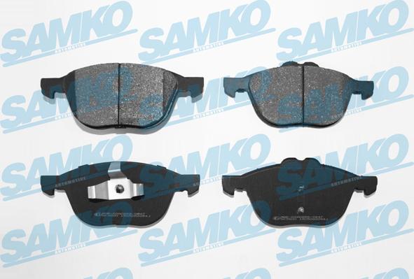 Samko 5SP2054 - Kit pastiglie freno, Freno a disco autozon.pro