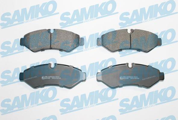 Samko 5SP2144 - Kit pastiglie freno, Freno a disco autozon.pro