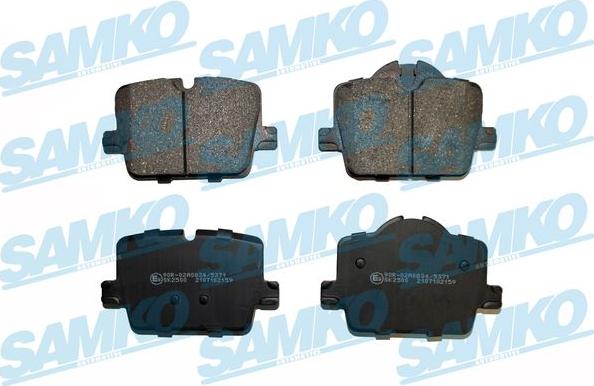 Samko 5SP2159 - Kit pastiglie freno, Freno a disco autozon.pro