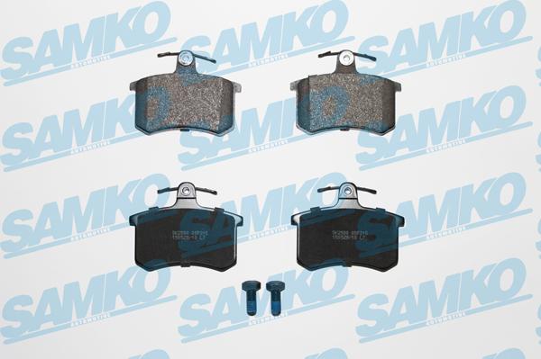 Samko 5SP215 - Kit pastiglie freno, Freno a disco autozon.pro