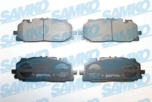 Samko 5SP2102 - Kit pastiglie freno, Freno a disco autozon.pro