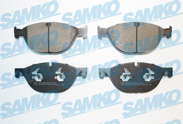 Samko 5SP2112 - Kit pastiglie freno, Freno a disco autozon.pro