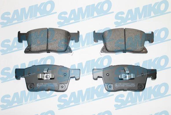 Samko 5SP2129 - Kit pastiglie freno, Freno a disco autozon.pro